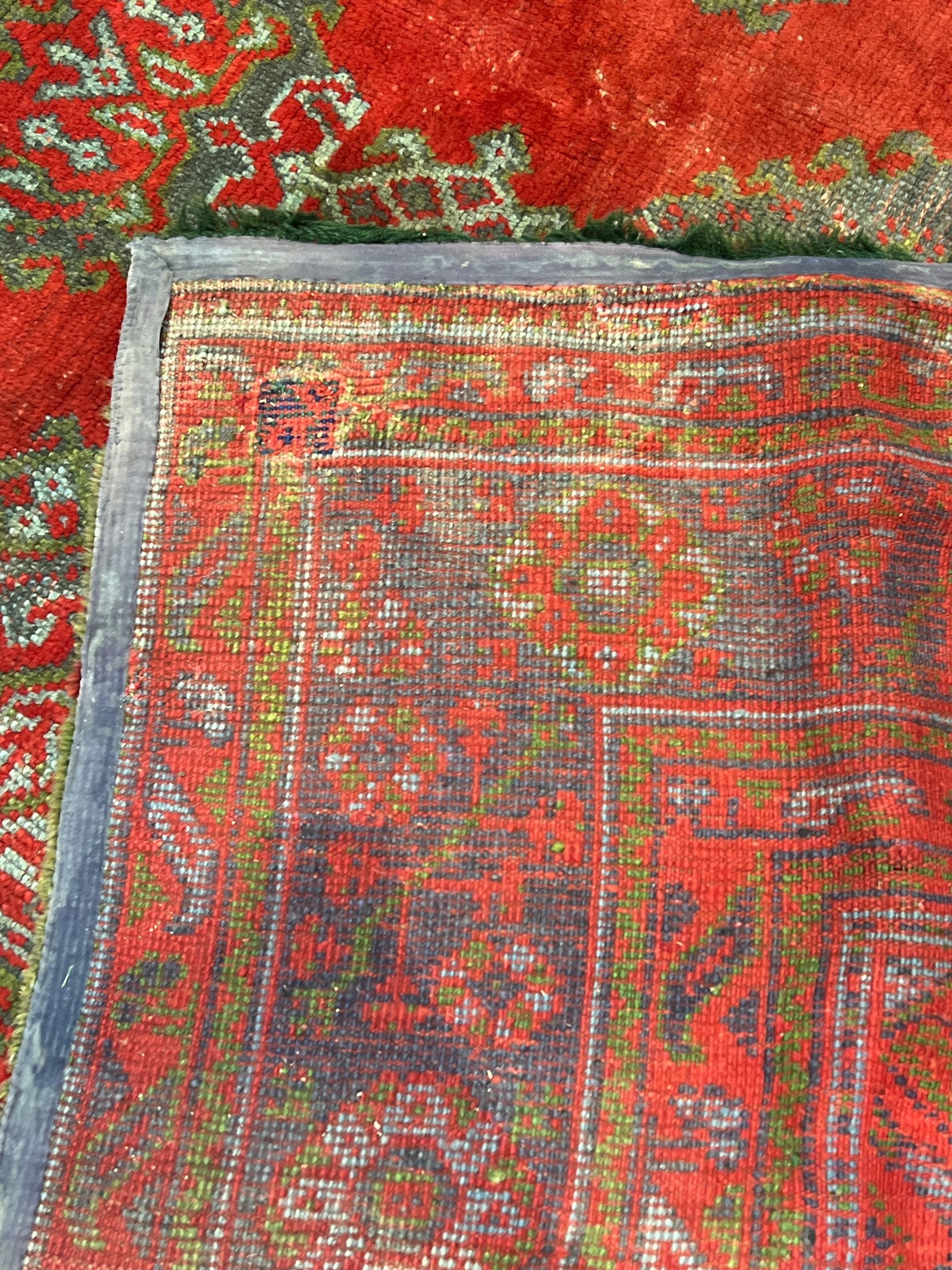 A large Turkish carpet